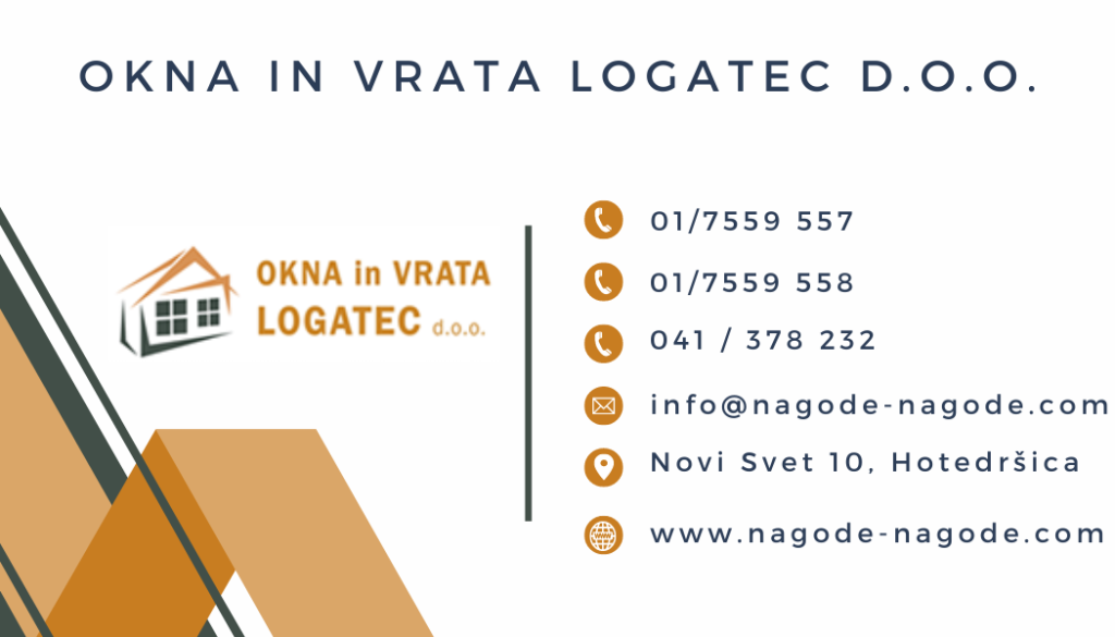 Lesena okna in vrata nagode